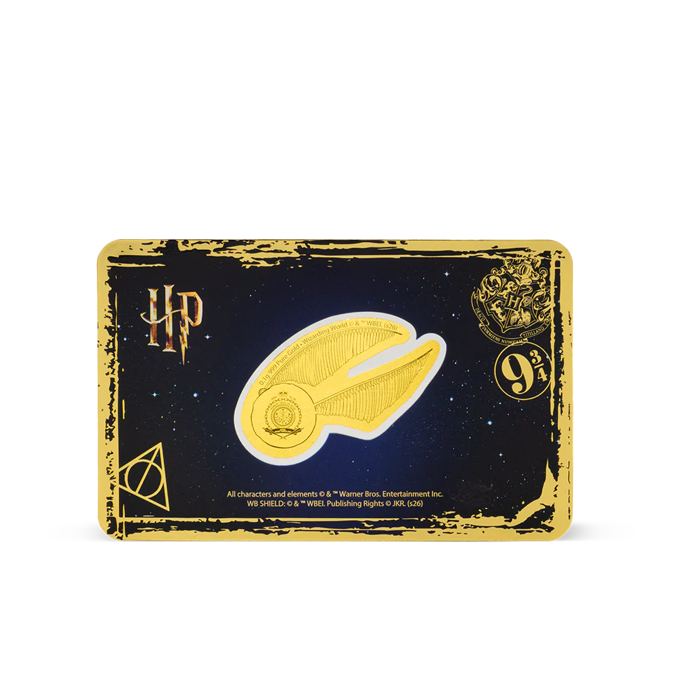 0,1g Gold Harry Potter™ - The Golden Snitch - Image 4