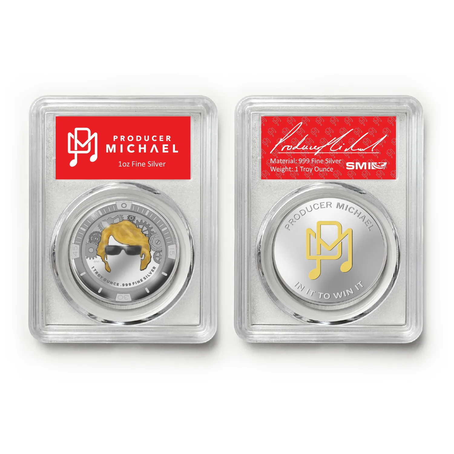 1 oz silver Producer Michael (Proof | Color) - Image 3