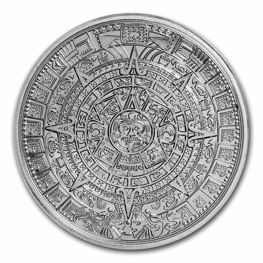 1 Unze Silber Aztec Silver Round