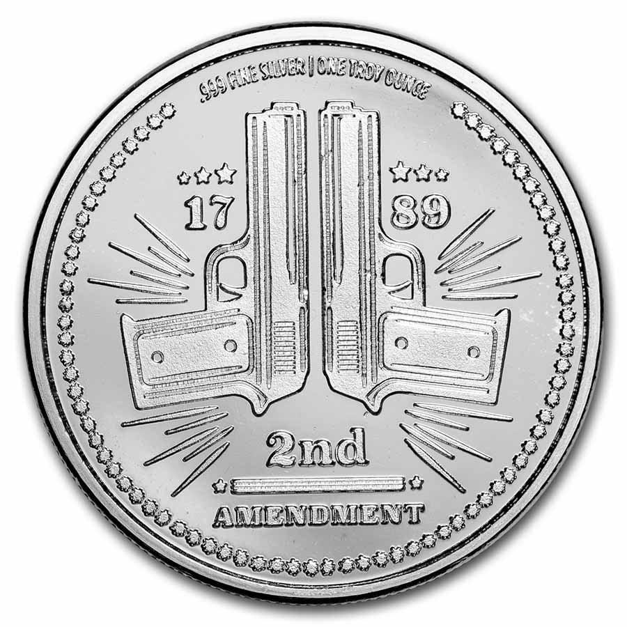 1 Unze SIlbermünze  - Second Amendment | "Come and Take It" Cannon