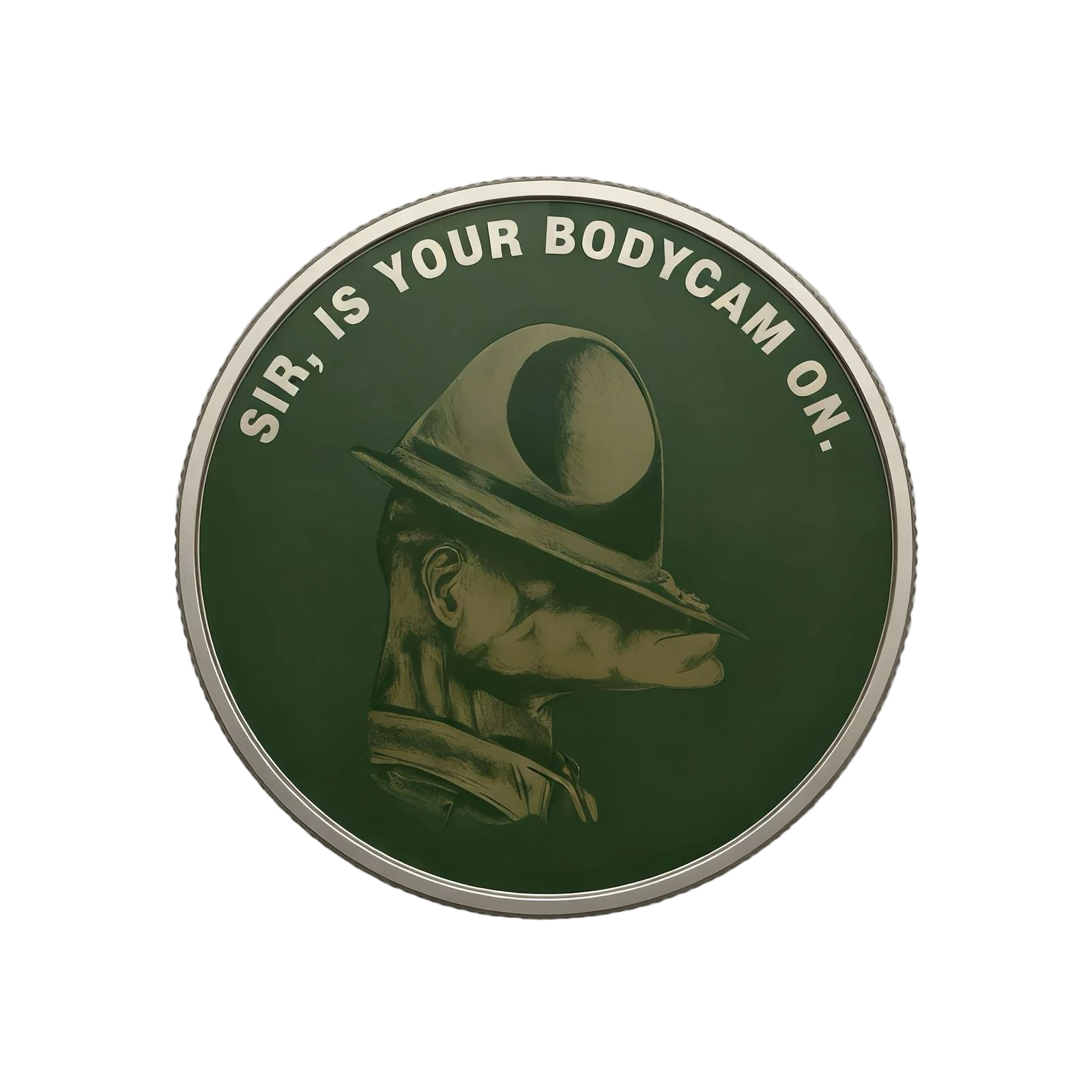 1 Unze Silber - Bodycam Coin