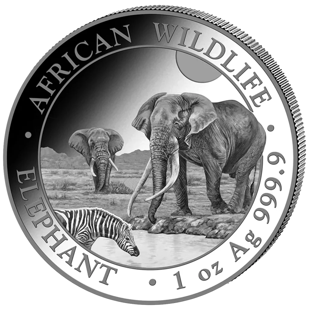 1 Unze Silber Somalia Elefant 2026