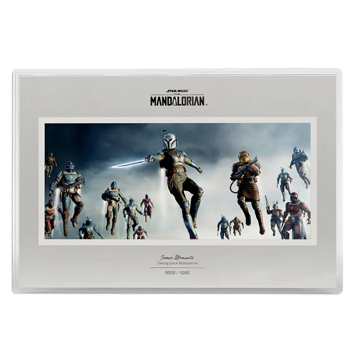 1 Unze Silber - The Mandalorian™ - Taking back Mandalore