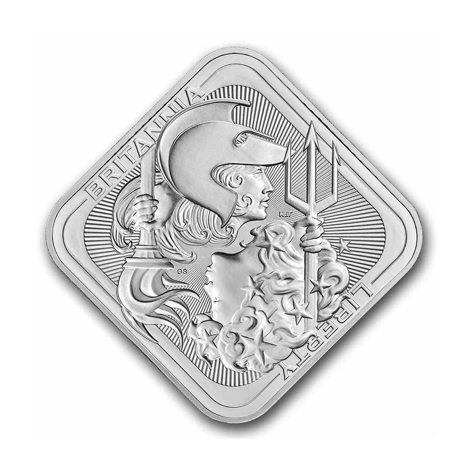 10 Unzen Silberbarren - The Royal Mint Britannia & Liberty