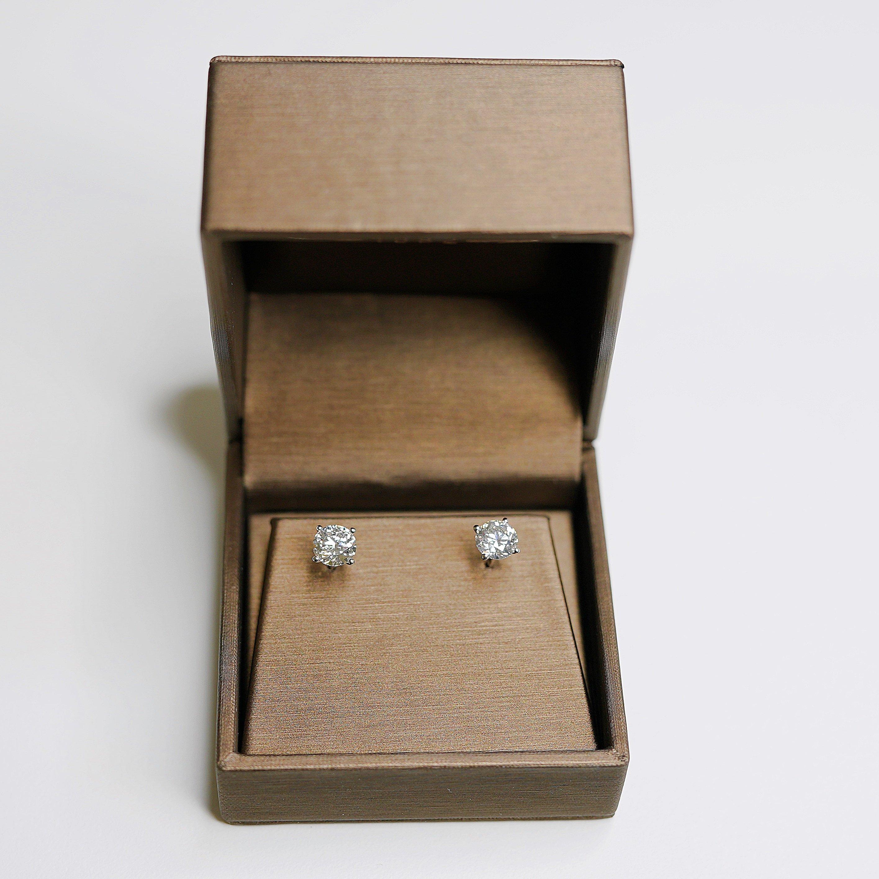 2.00ct  Diamond Earring +SI 2 Round Brilliant - Image 4