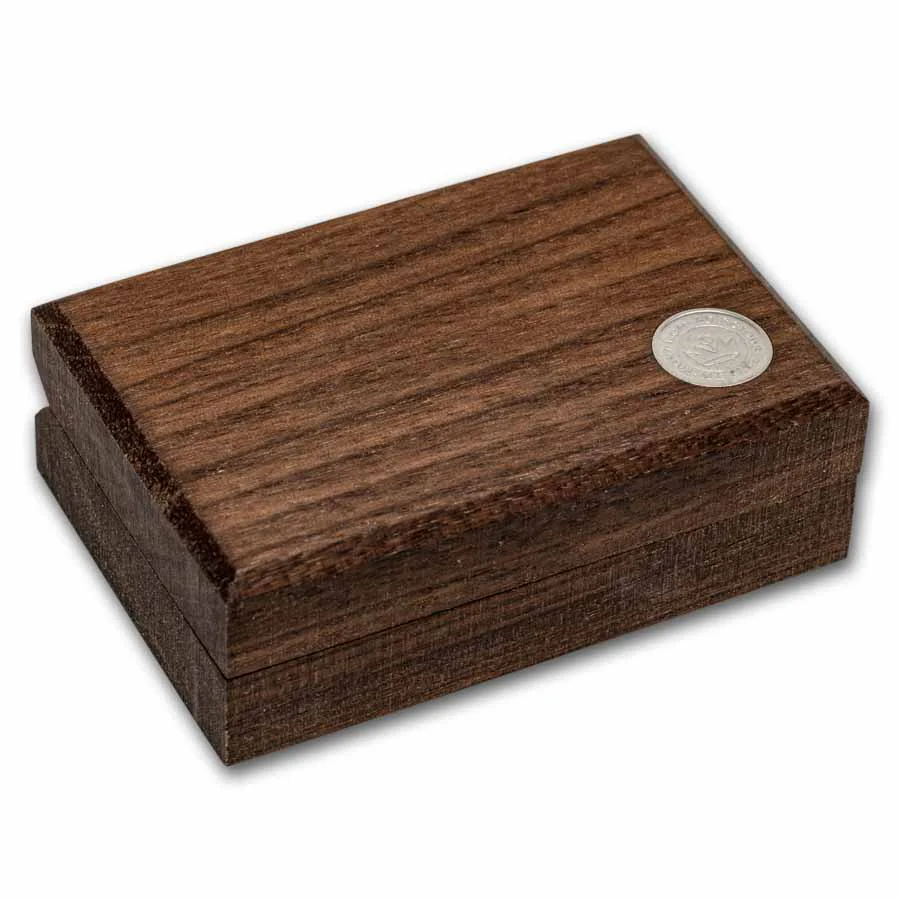 2.5 Unzen Silber Gaming Dice w/ Wooden Box - Image 5