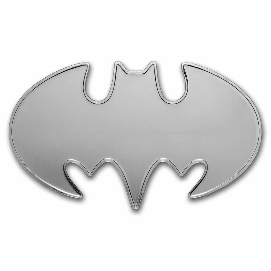 1 Unze Silber Samoa Batman Batarang Shaped Coin BU 2024