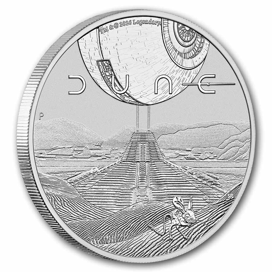 1 Unze Silbermünze - Australia Dune BU 2026 - Image 3