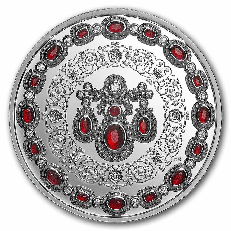 1 Unze Silbermünze RCM Ag $20 Crown Jewels 100th Anniv. of the Birth QEII 2026
