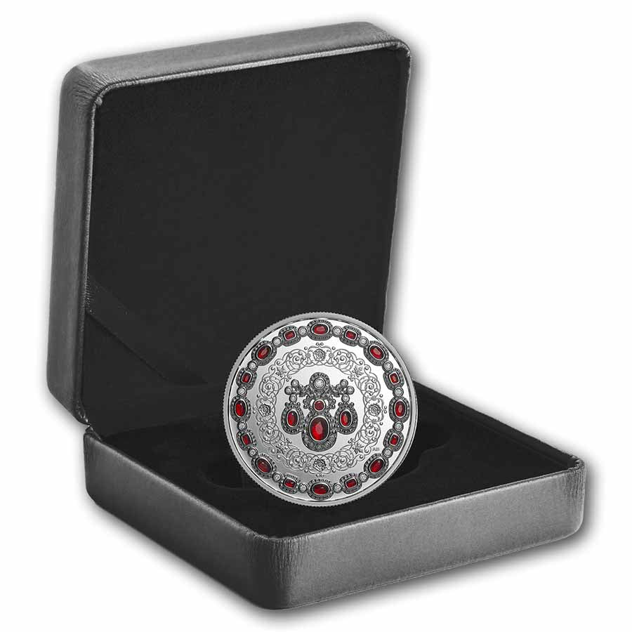 1 Unze Silbermünze RCM Ag $20 Crown Jewels 100th Anniv. of the Birth QEII 2026 - Image 4