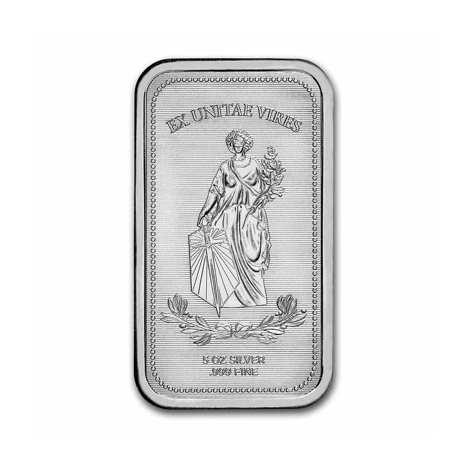 5 Unzen John Wick Silver Continental Bar - Image 2