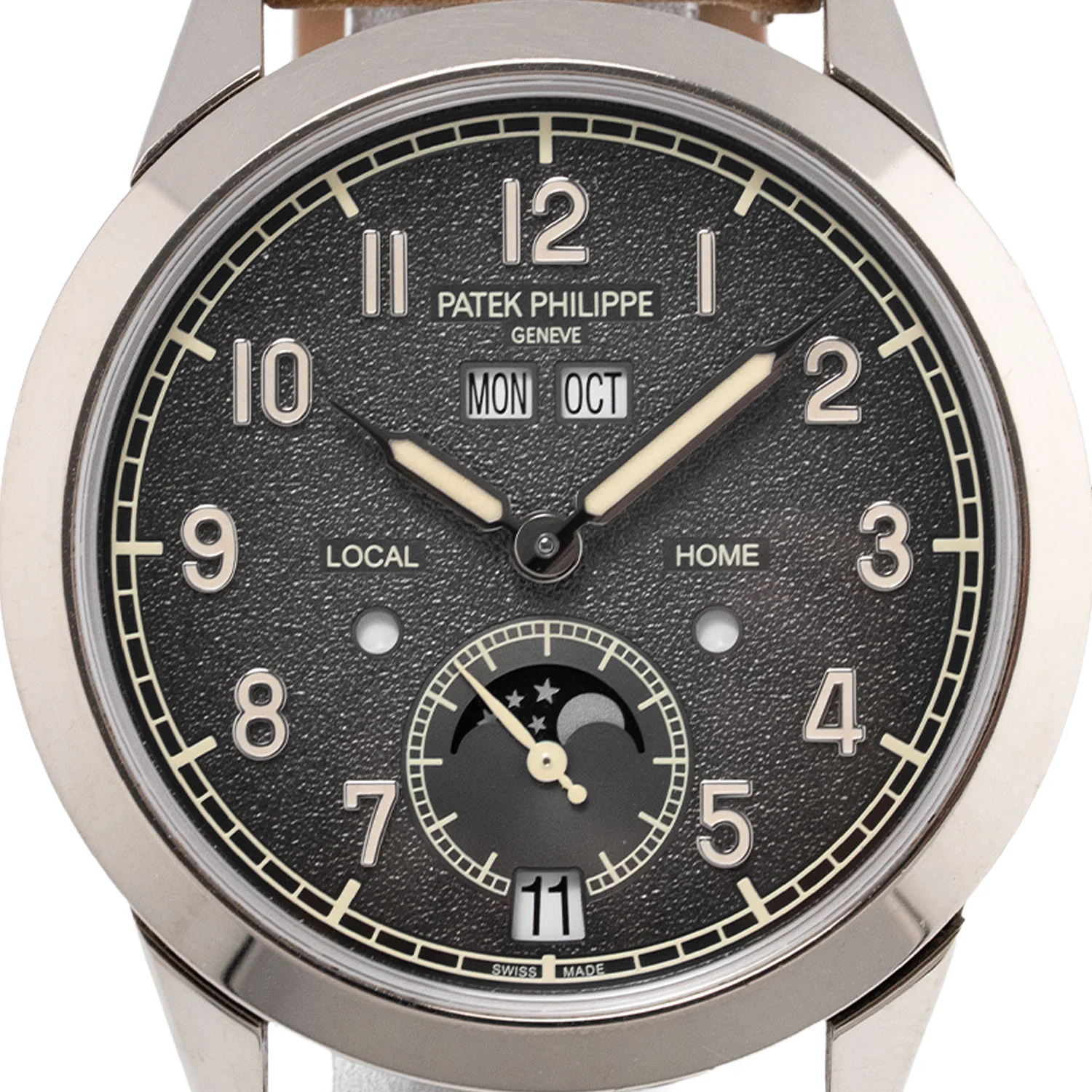Annual Calendar Travel Time Whitegold Grey Dial Full Set Unworn 2026 - 5326G-001 - Image 2