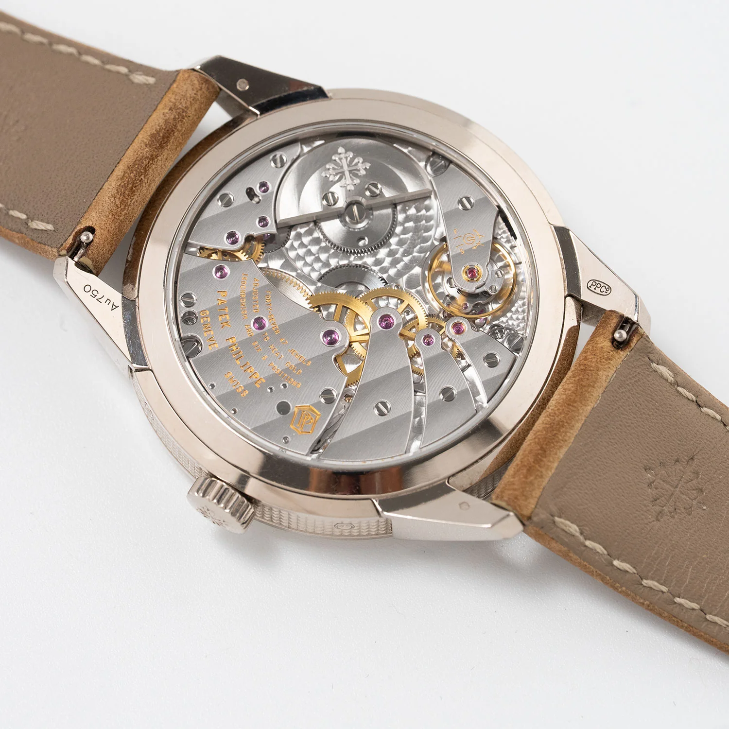 Annual Calendar Travel Time Whitegold Grey Dial Full Set Unworn 2026 - 5326G-001 - Image 6