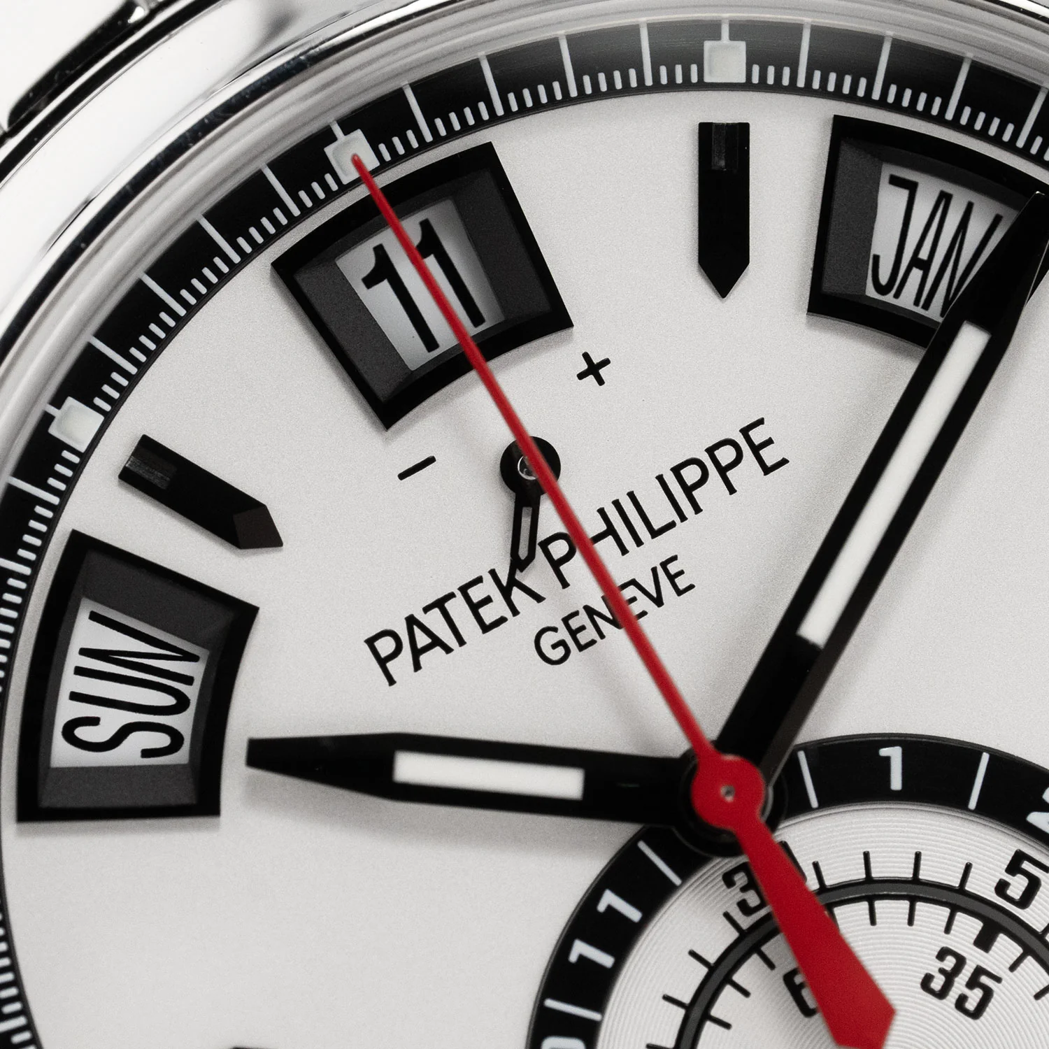 Annual Calender White Dial 2017 - 5960/1A-001 - Image 3