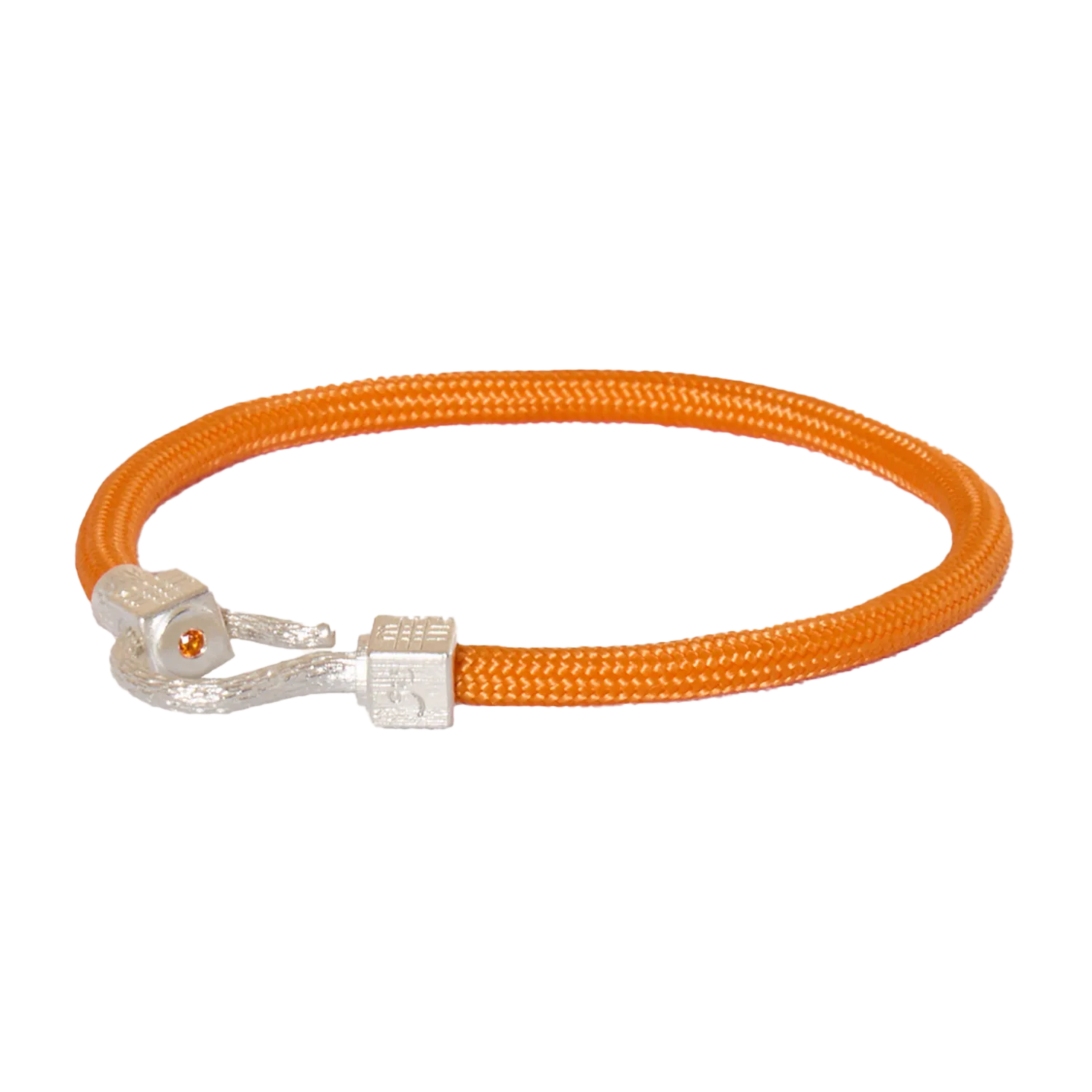 Bracelet ORANGE SEA - 925 sterling silver with an orange topaz