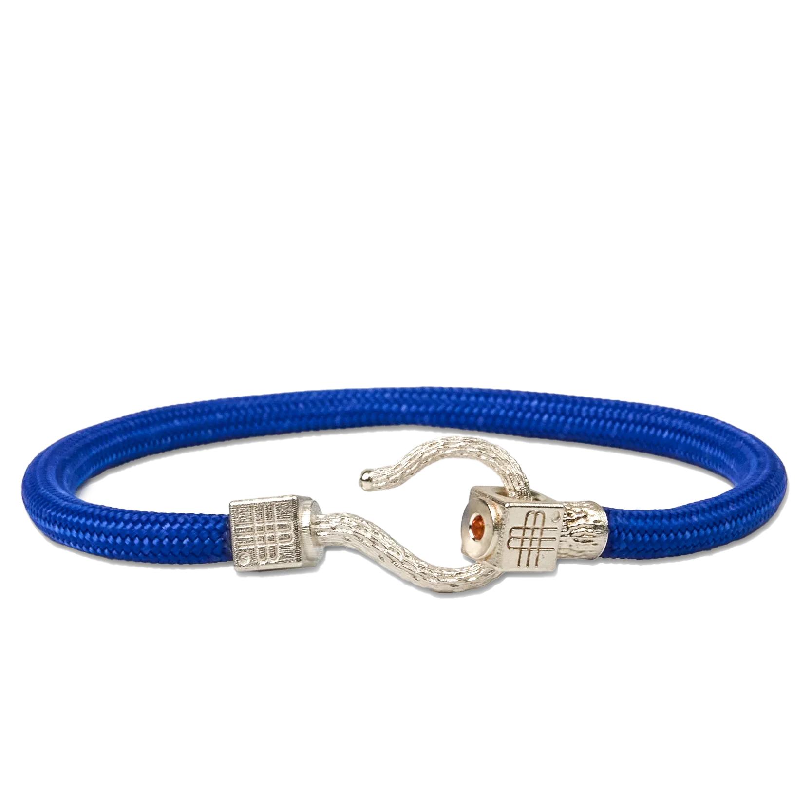 Bracelet ROYAL BLUE SEA - 925 sterling silver with an orange topaz - Image 2