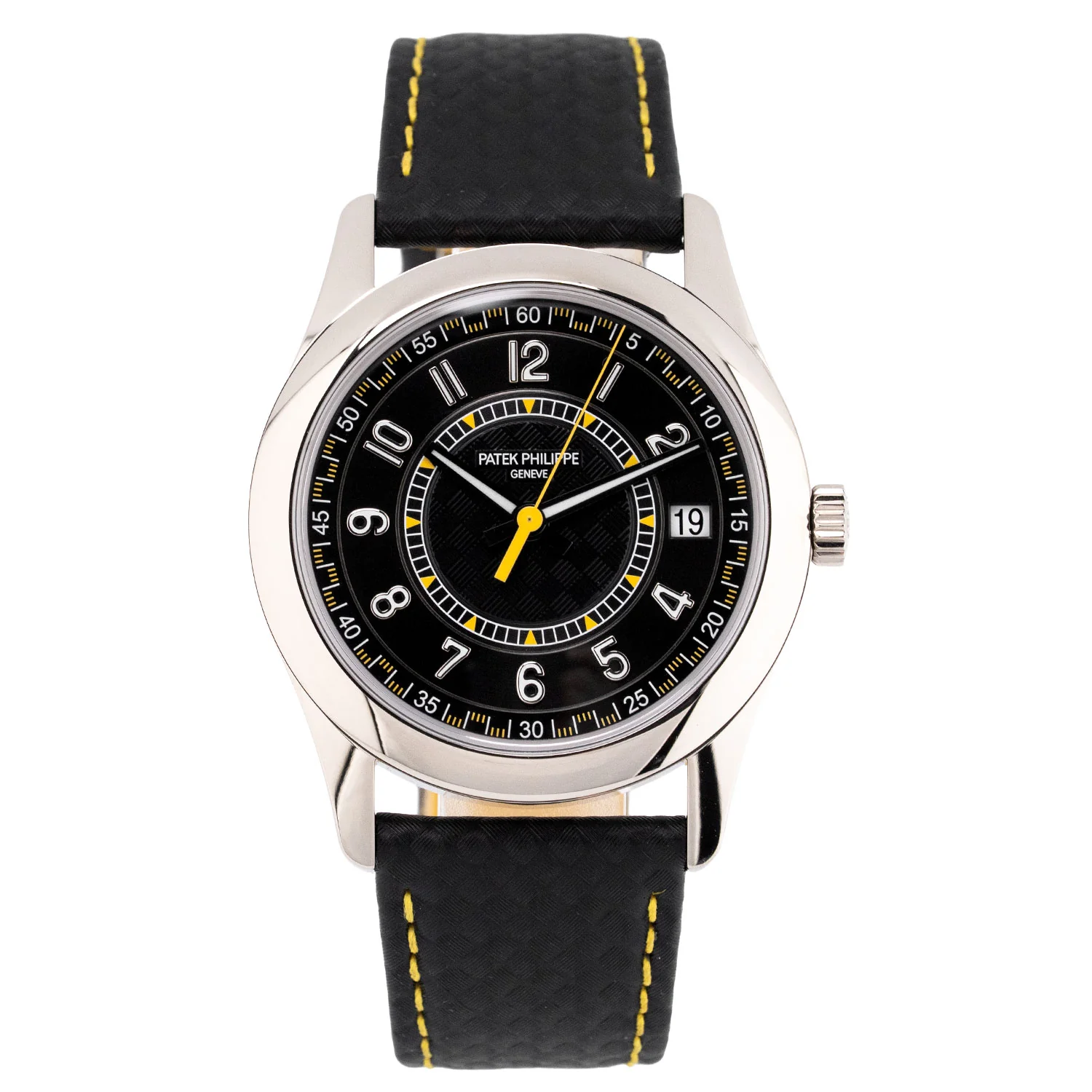 Calatrava 40mm Whitegold Black Dial - 6007G-001