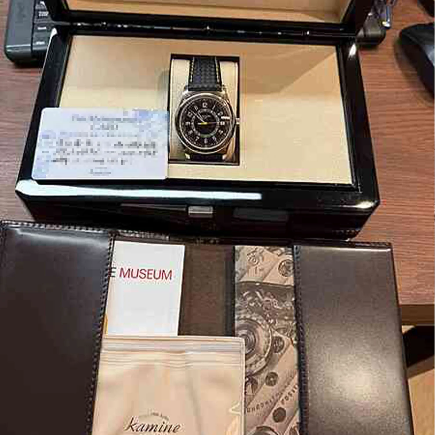 Calatrava 40mm Whitegold Black Dial - 6007G-001 - Image 8