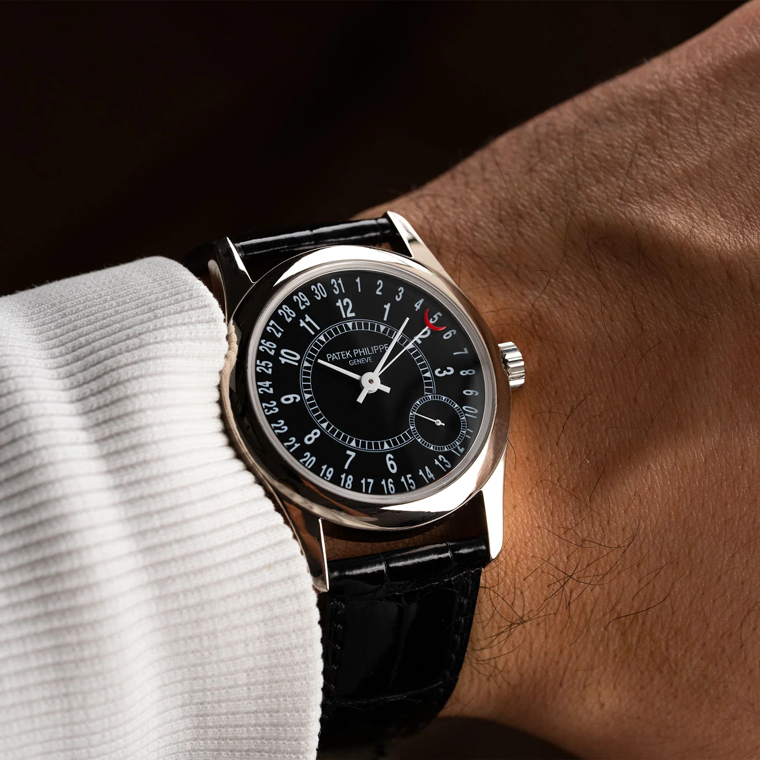 Calatrava Black Dial - 6000G-001 - Image 6