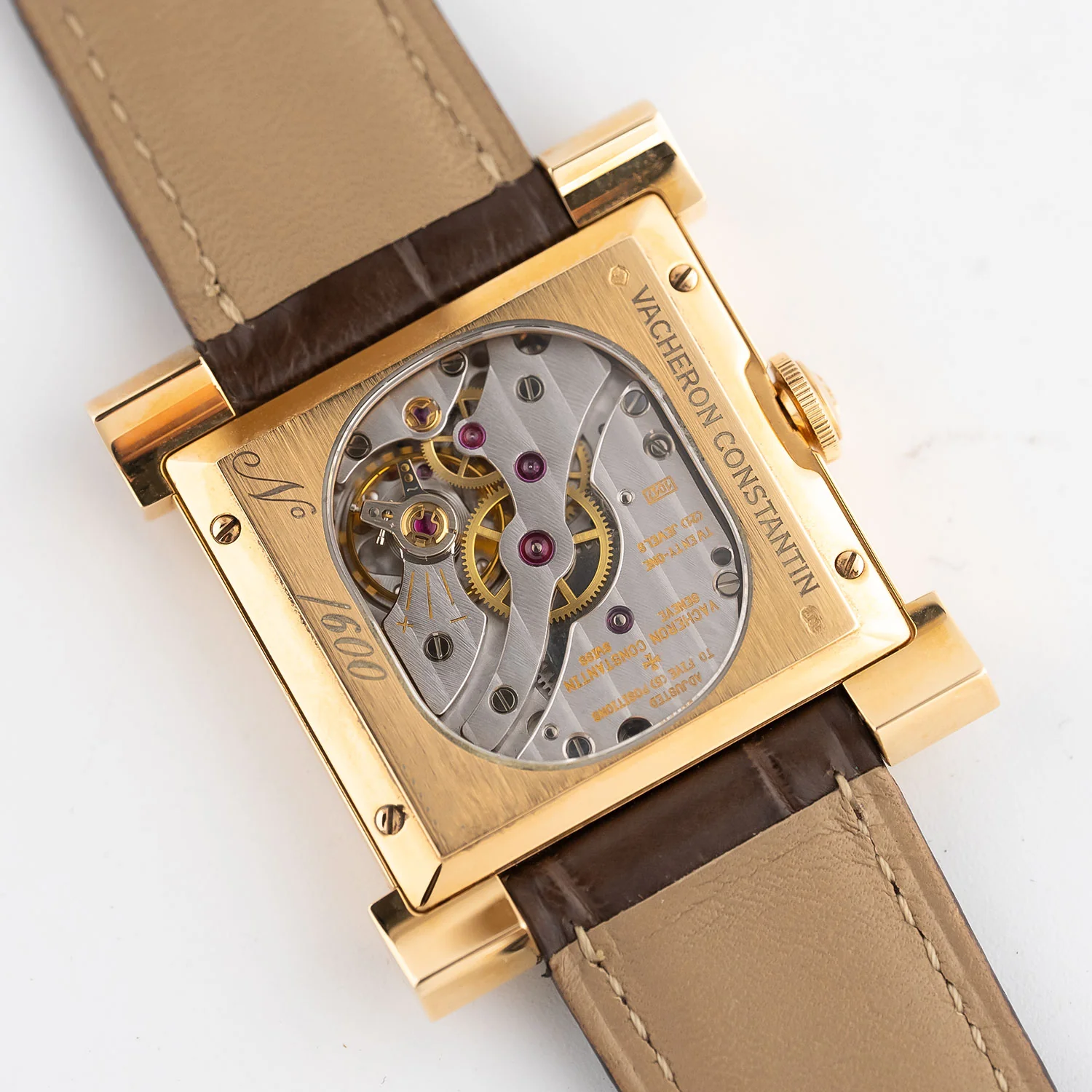 Carre Historique Limited to 600 Yellow Gold - 91030 - Image 6