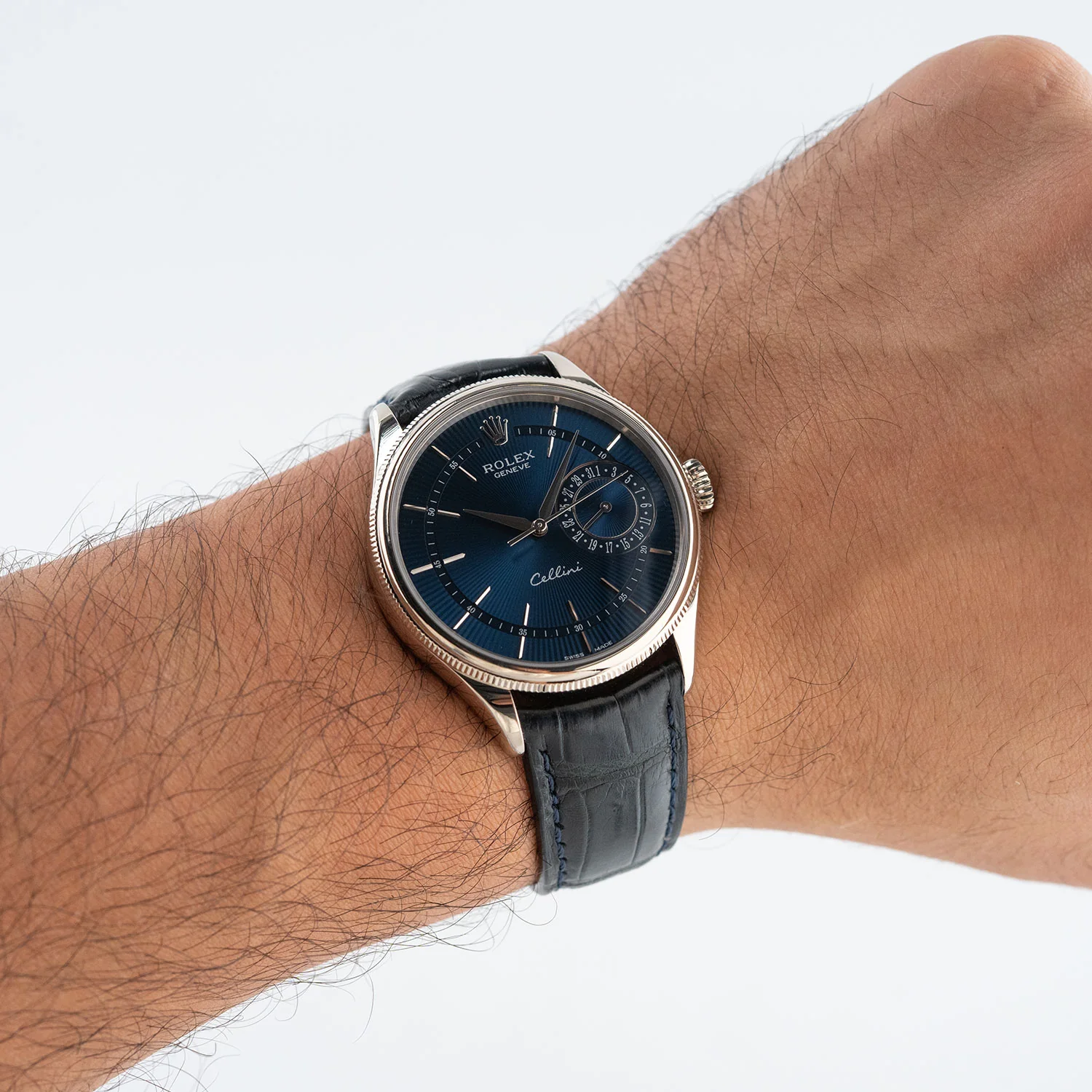 Cellini Date 39mm Whitegold Blue Dial 2019 - 50519 - Image 6