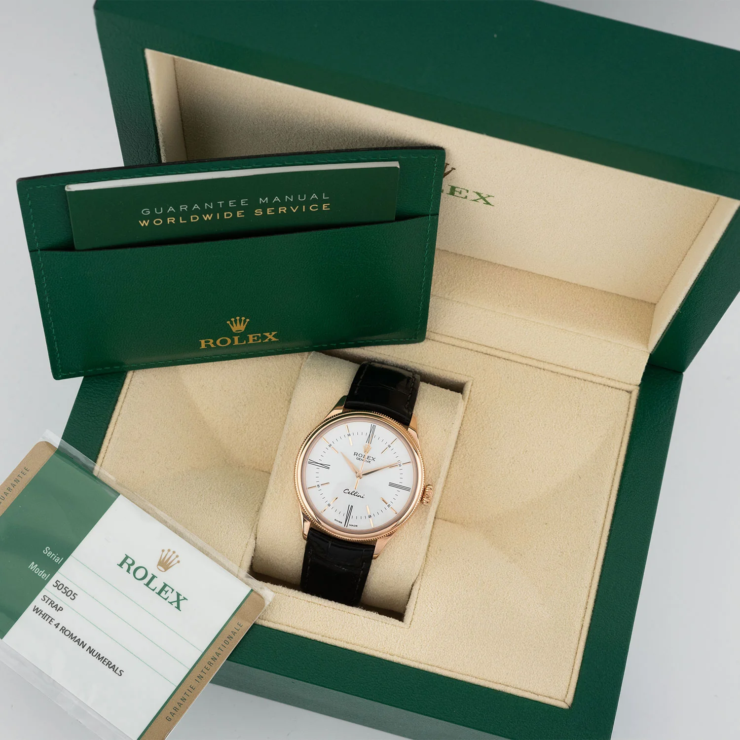 Cellini Time 39mm White Dial 2018 - 50505 - Image 6