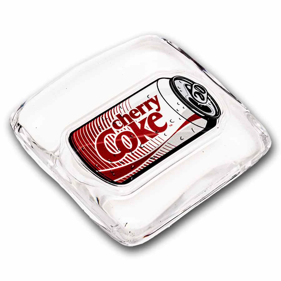 1 Unze SIlber Coca-Cola® 1 Cherry Coke Coin w/ Box & COA - Image 4