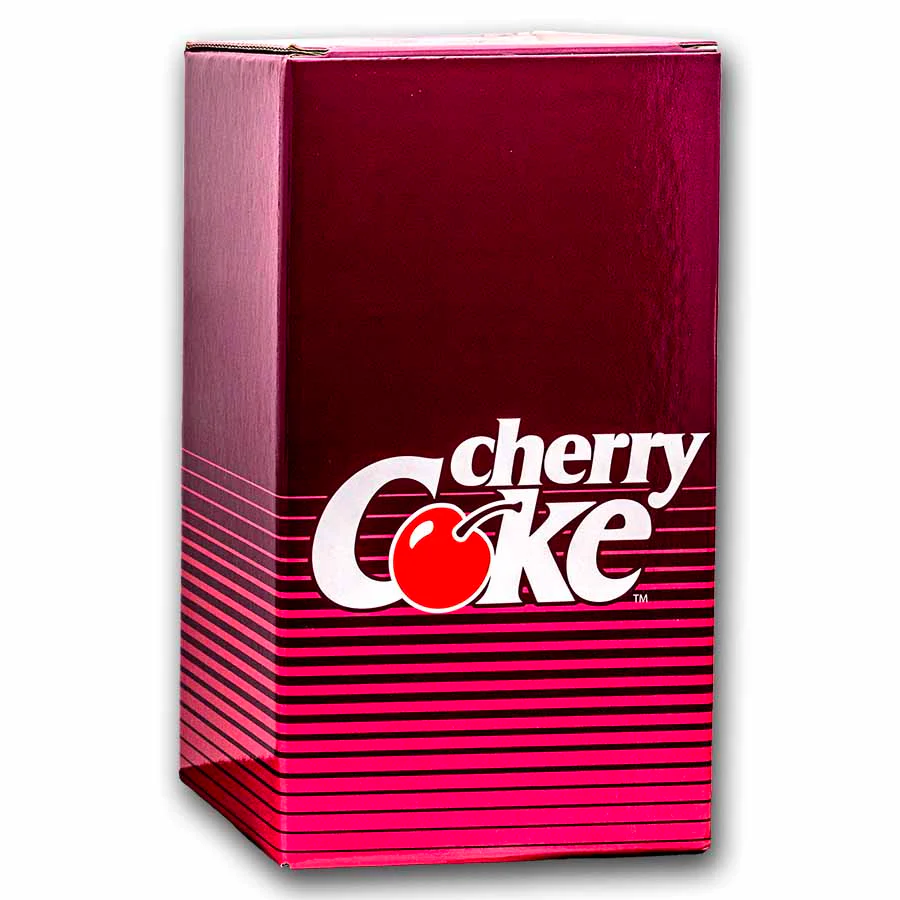 1 Unze SIlber Coca-Cola® 1 Cherry Coke Coin w/ Box & COA - Image 8