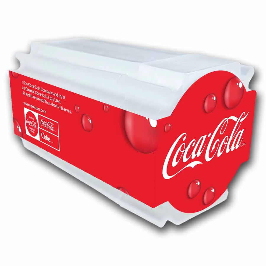 1 Unze Silber Coca-Cola® 5 cent Bottle Struck Round - Image 3