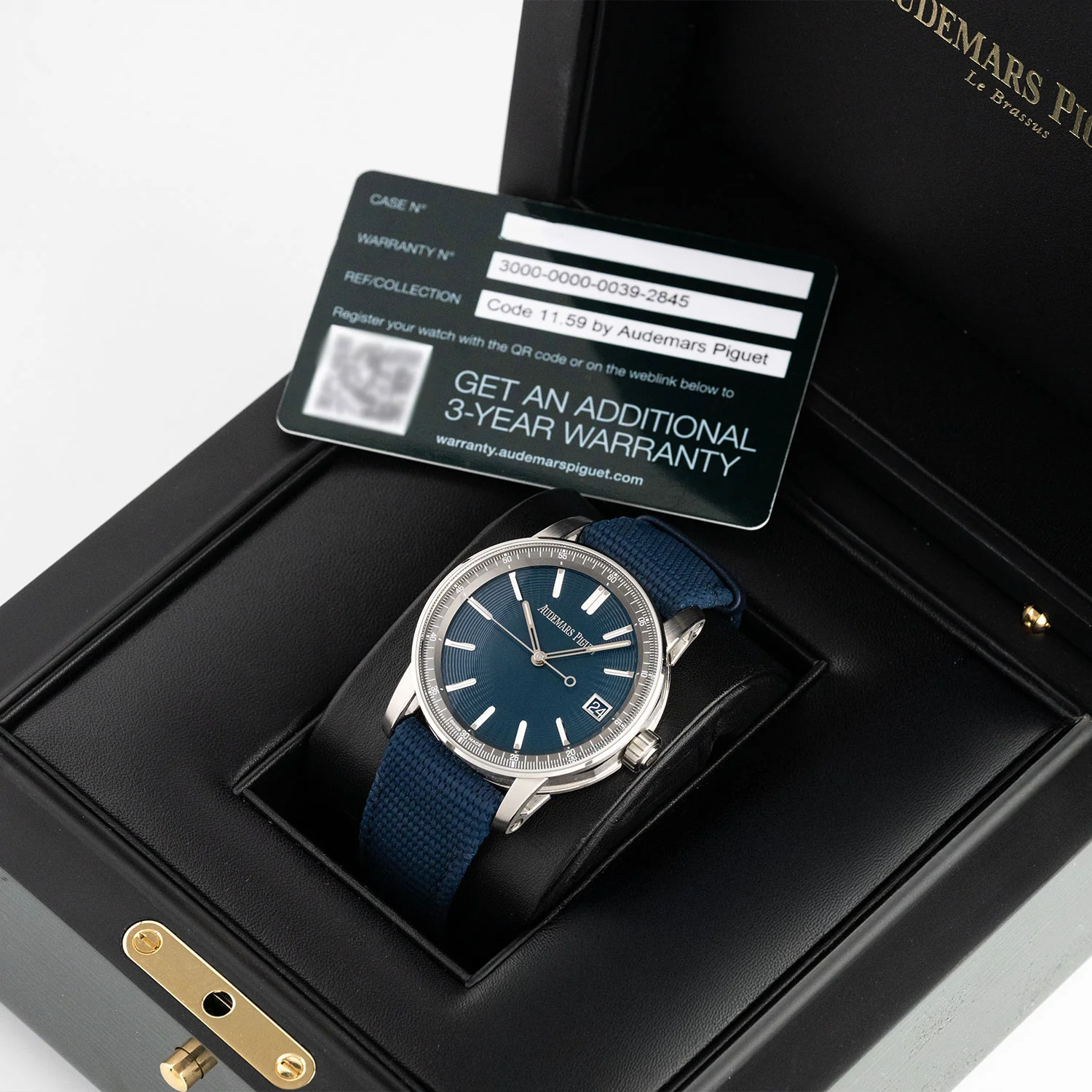 Code 11.59 41mm Blue Dial - 15210ST.OO.A348KB.01 - Image 5