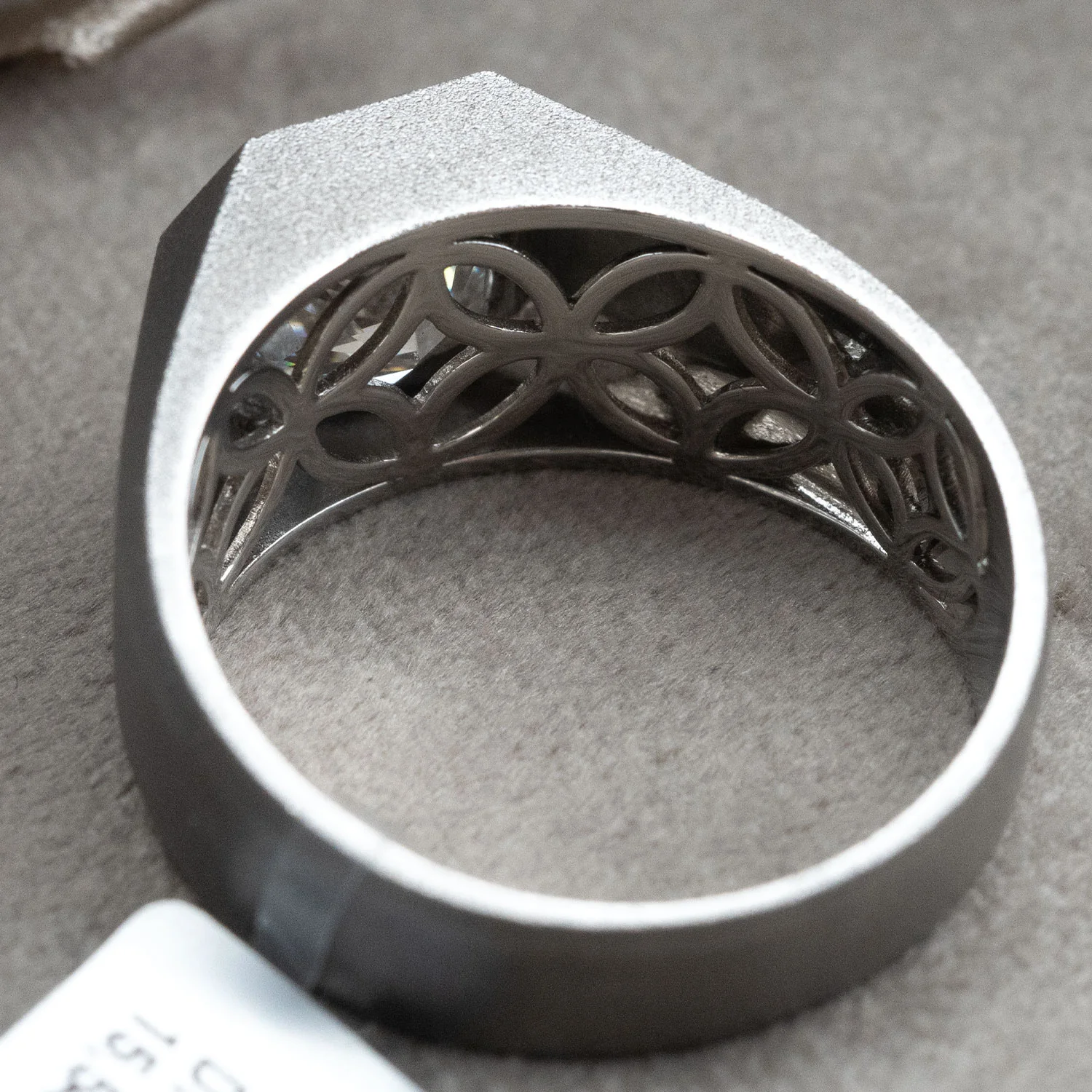 950 Platinum Ring with 3.01ct G-H/VS Diamond - Image 5