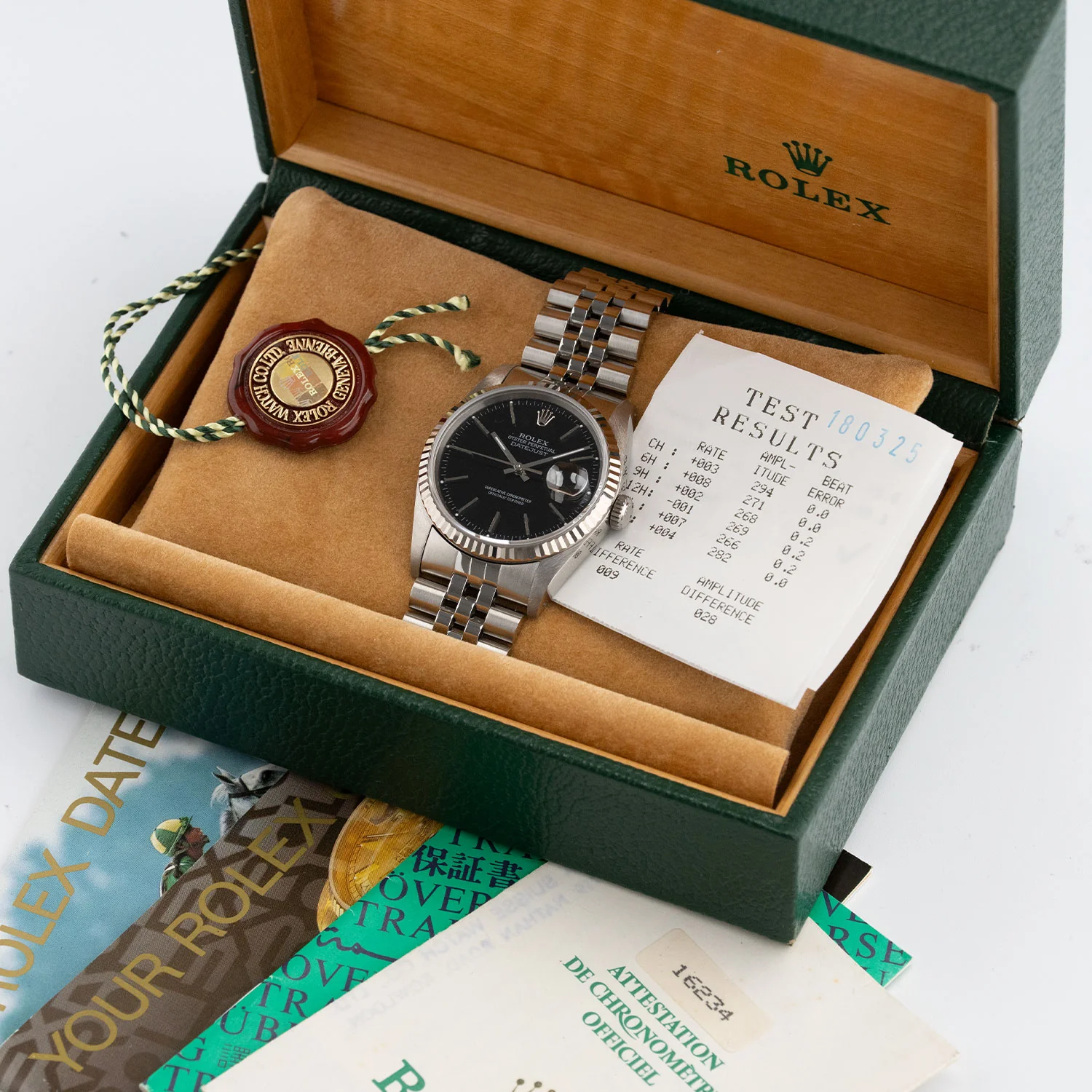 Datejust 36mm Black Dial 1990 - 16234 - Image 5