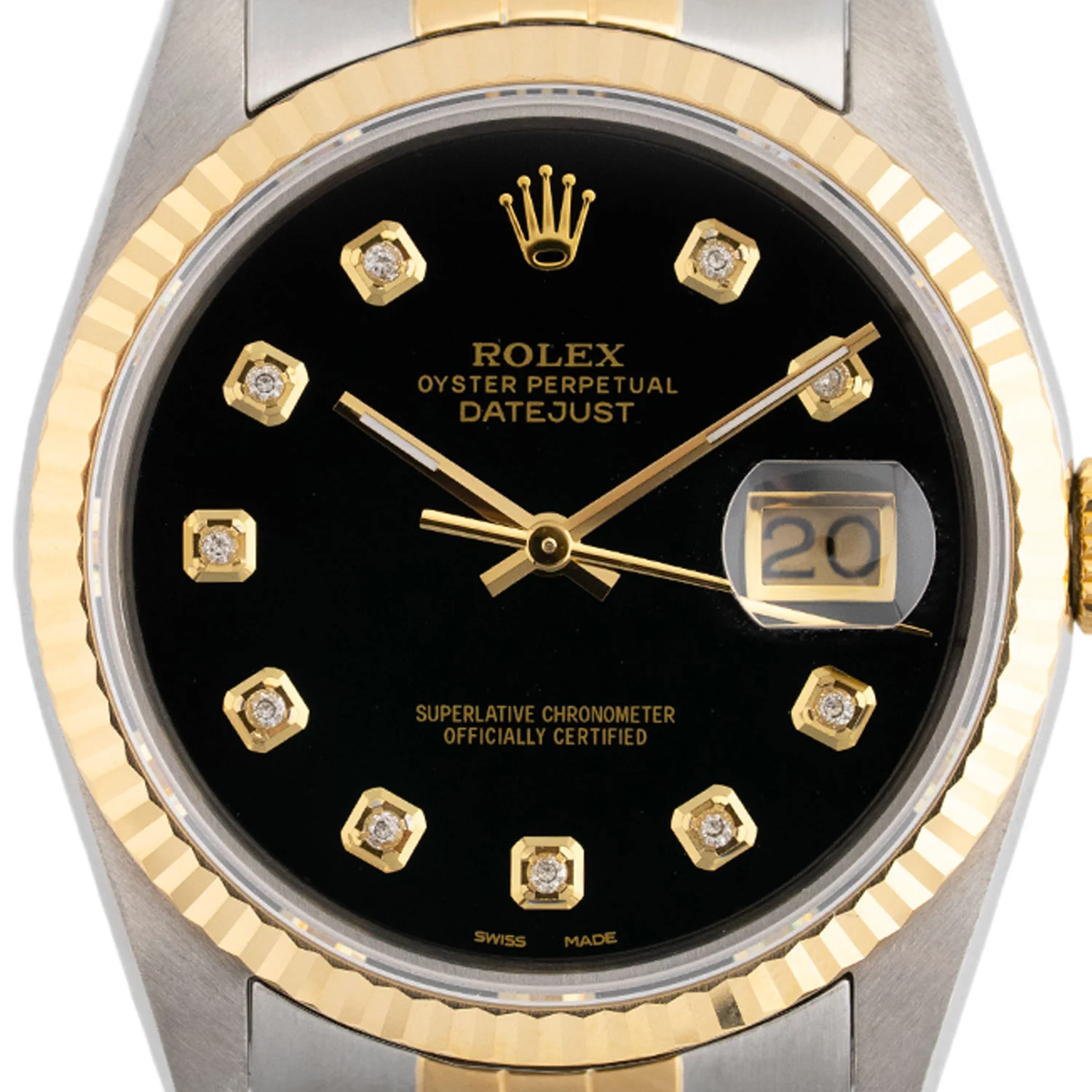 Datejust 36mm Black Diamond Dial 1989 - 16233 - Image 2