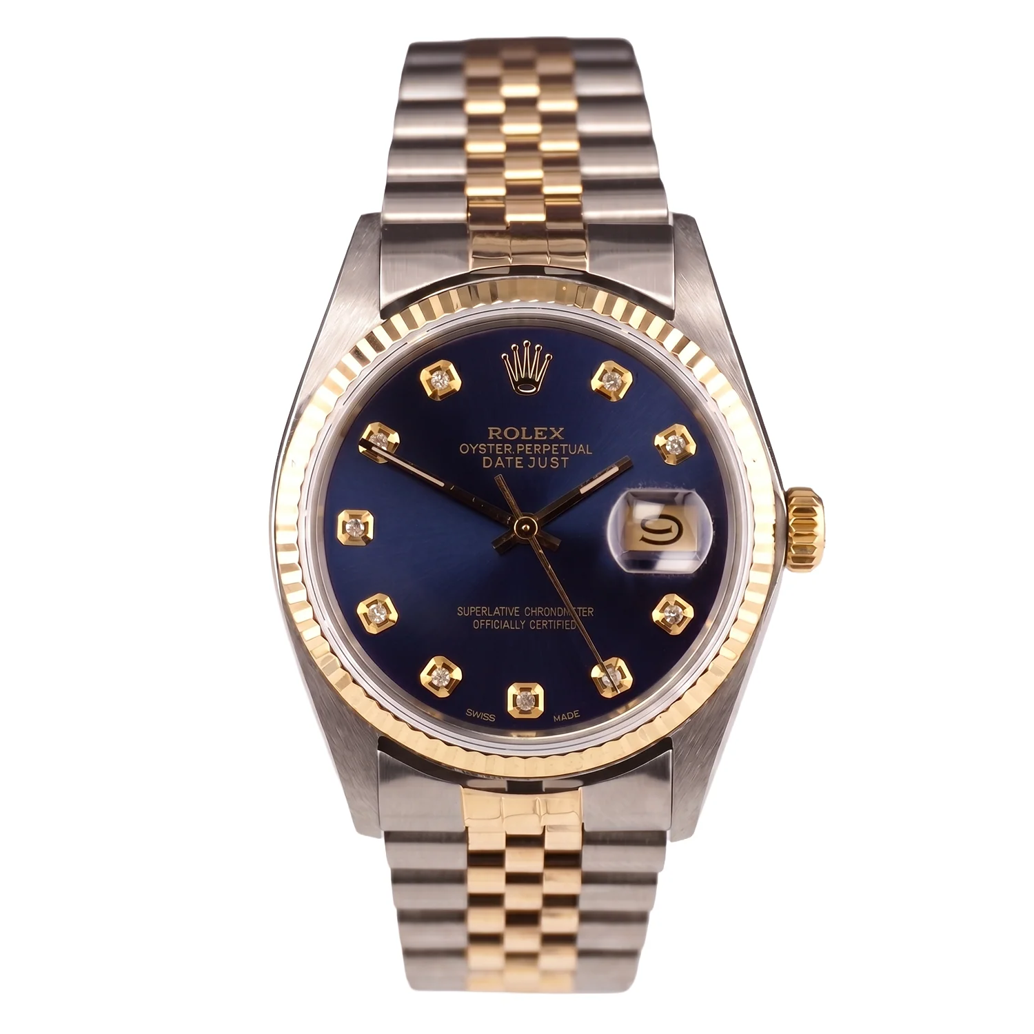 Datejust 36mm Blue Diamond Dial 1983 - 16013