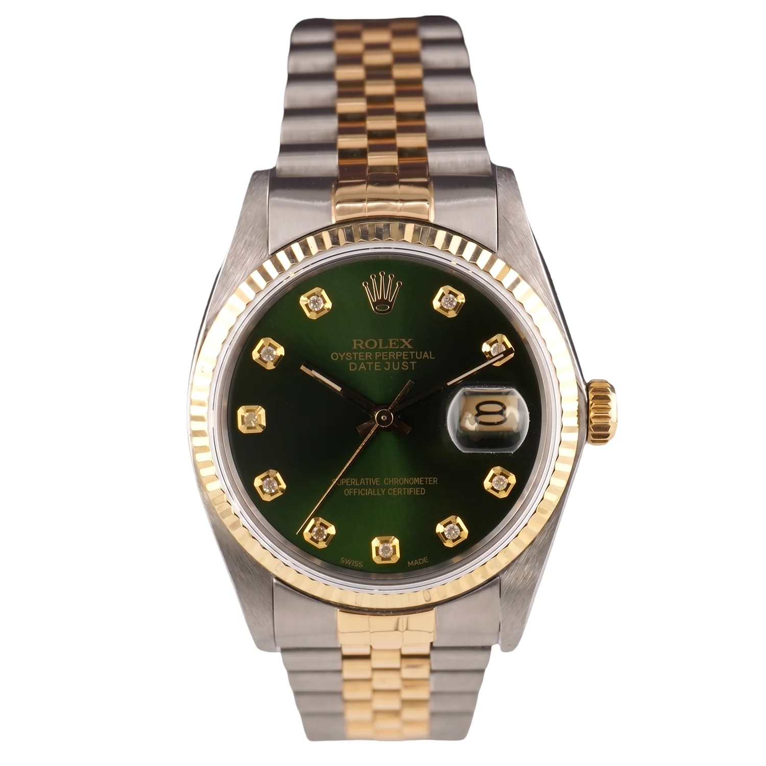 Datejust 36mm Green Degrade Diamond Dial 1983 - 16013