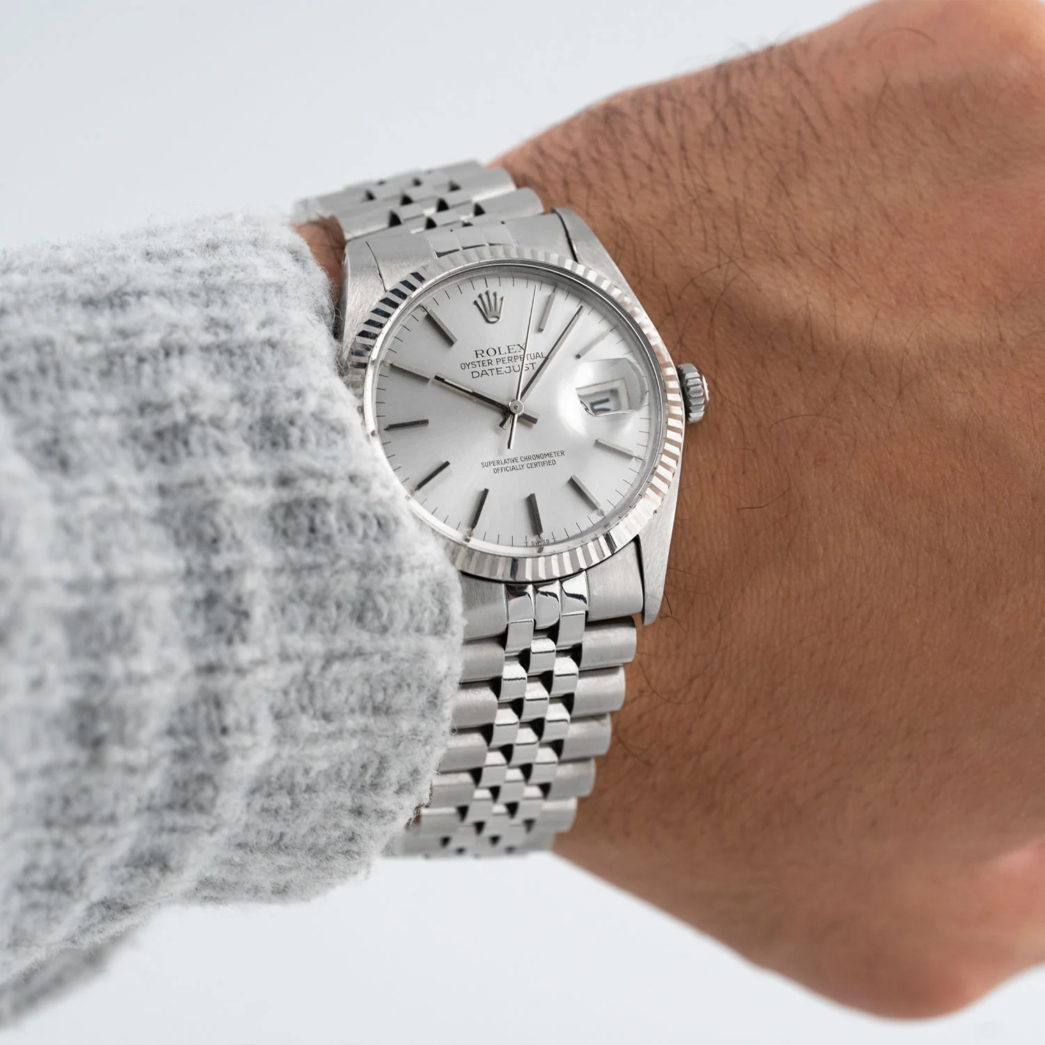 Datejust 36mm Silver Dial 1980 - 16014 - Image 3