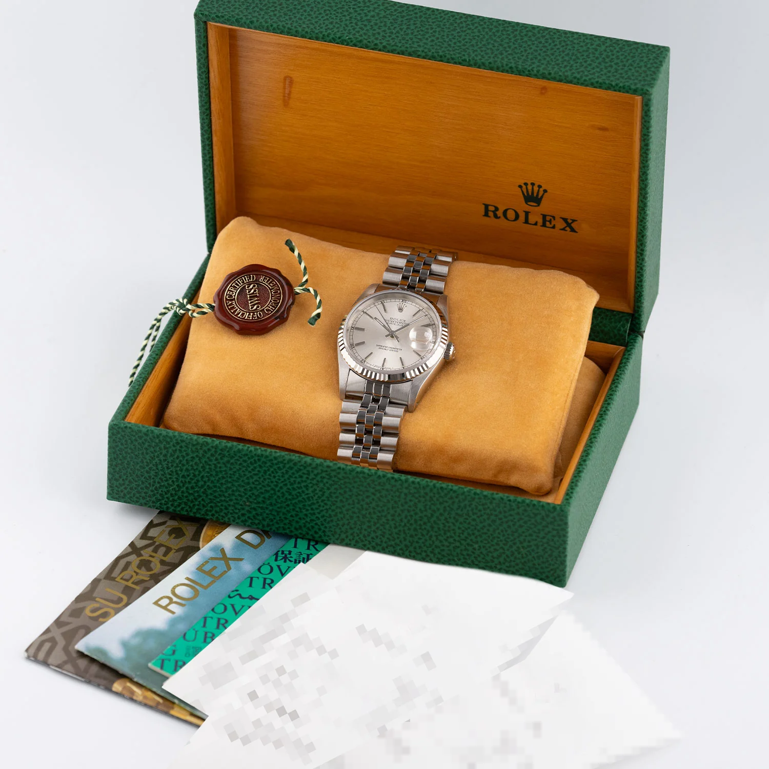 Datejust 36mm Silver Dial 1980 - 16014 - Image 6