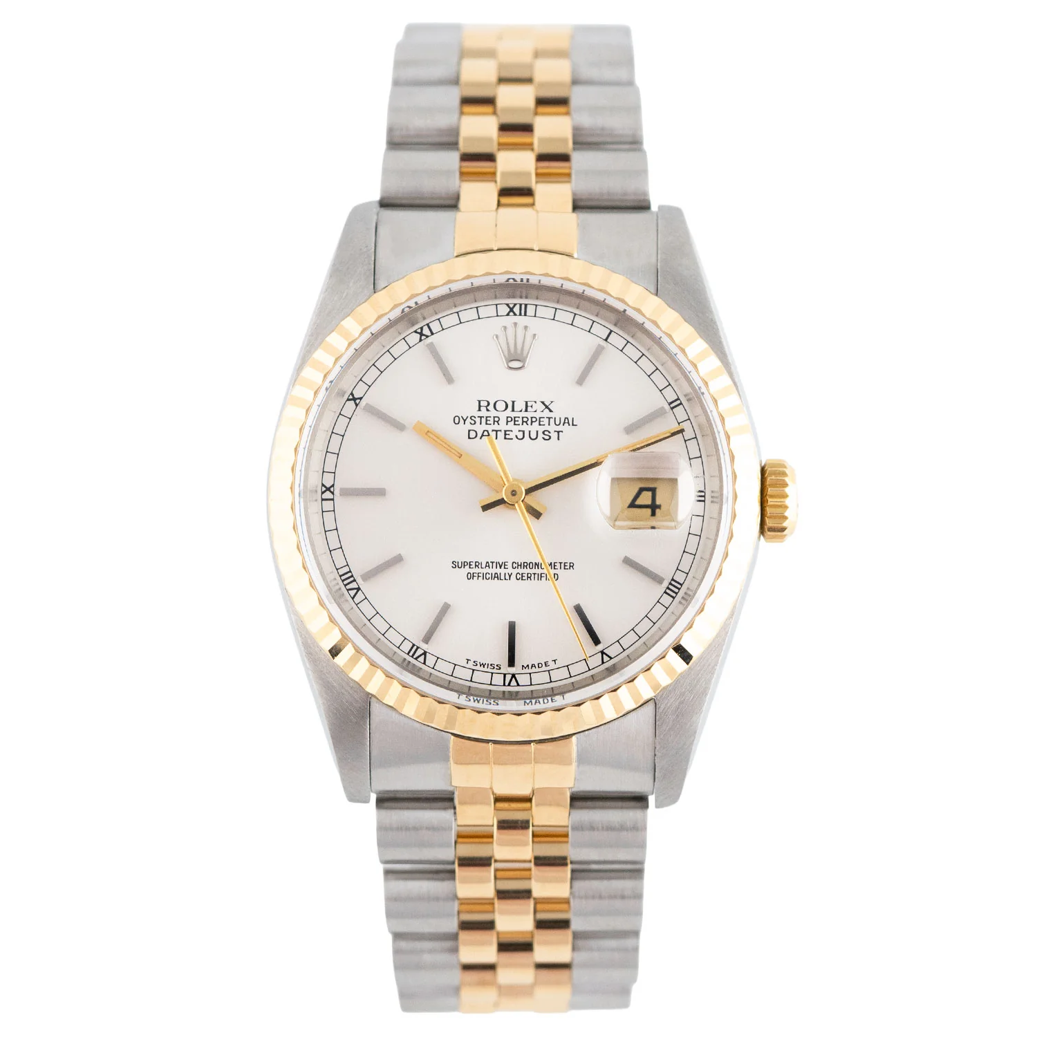 Datejust 36mm Silver Dial 1990 - 16233