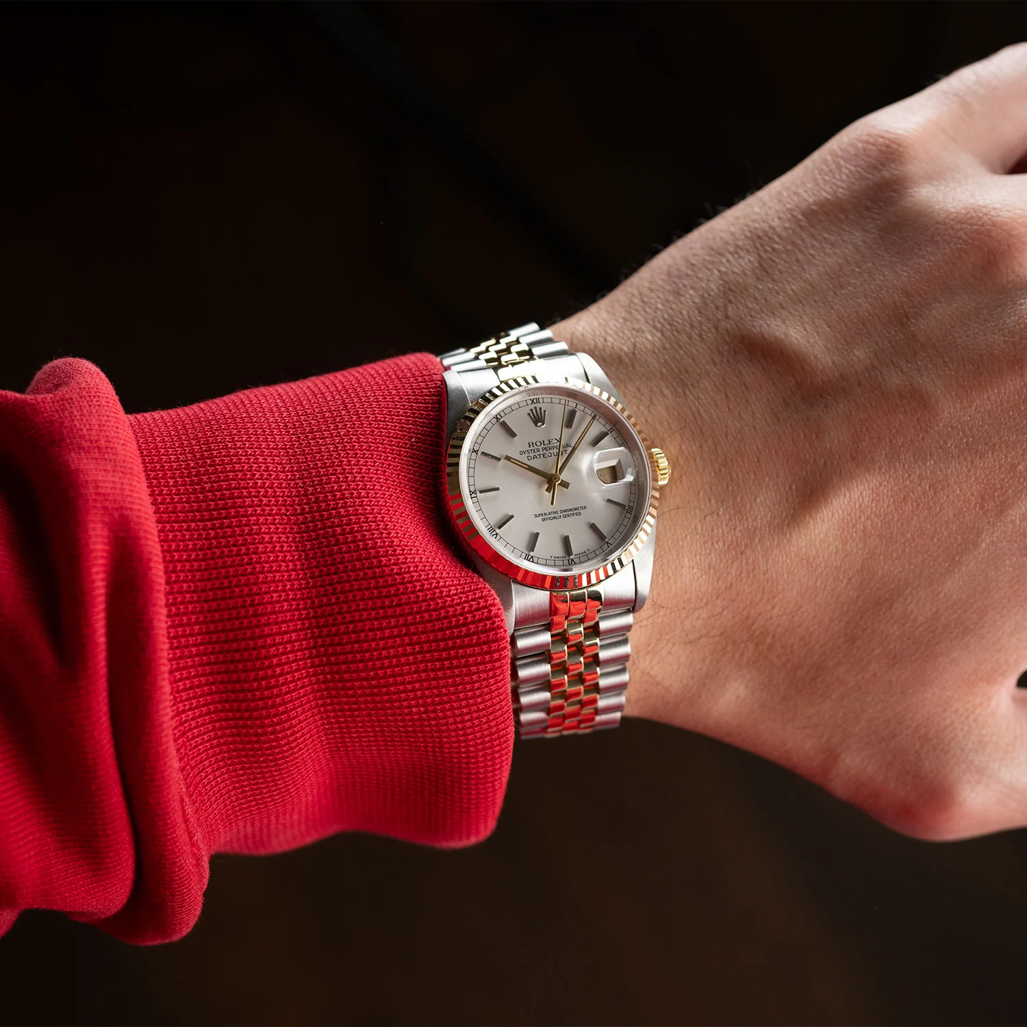 Datejust 36mm Silver Dial 1990 - 16233 - Image 6
