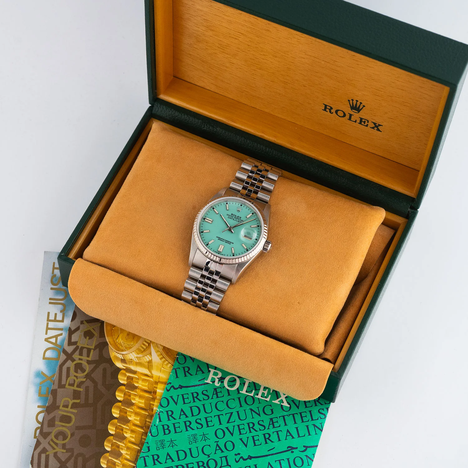 Datejust 36mm Turquoise Dial 1990 - 16234 - Image 6