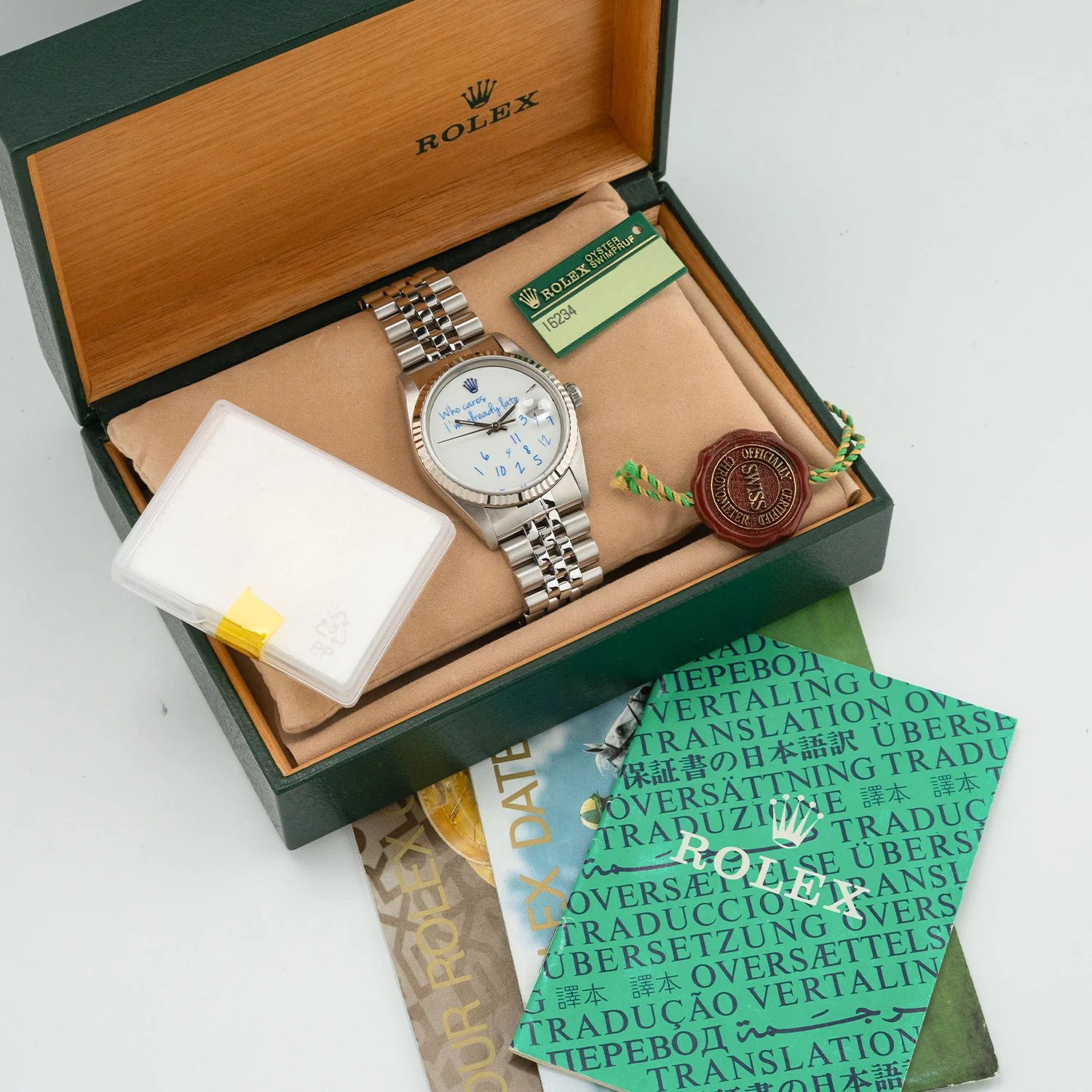 Datejust 36mm Who Cares Dial 1991 - 16234 - Image 6