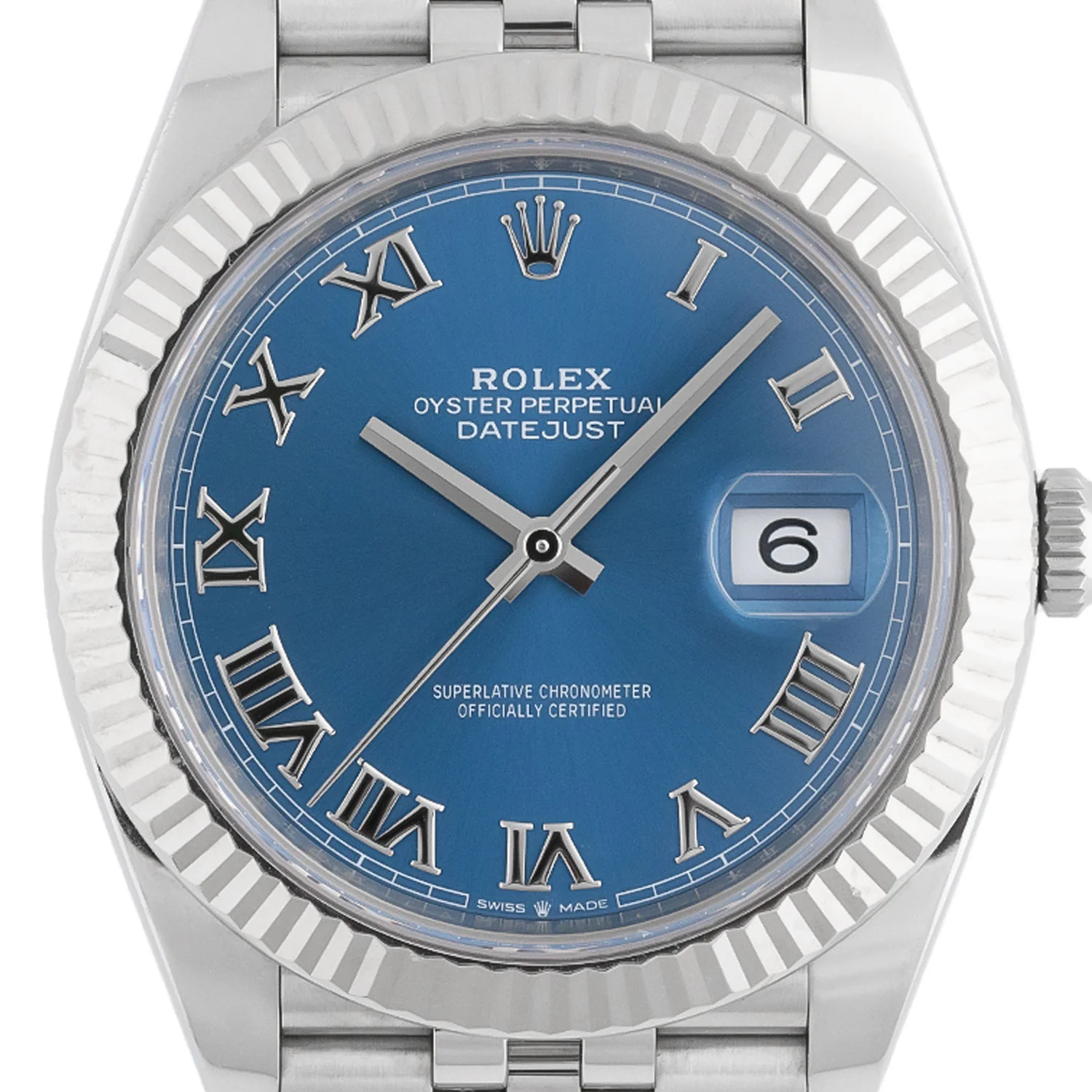Datejust 41 Azzurro Dial Unworn 2026 Jubilee - 126334 - Image 2