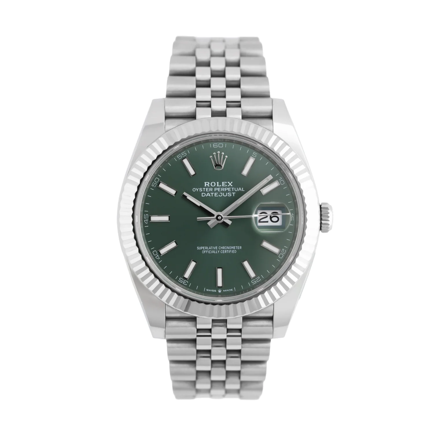 Datejust 41 Green Dial 2026 Jubilee - 126334