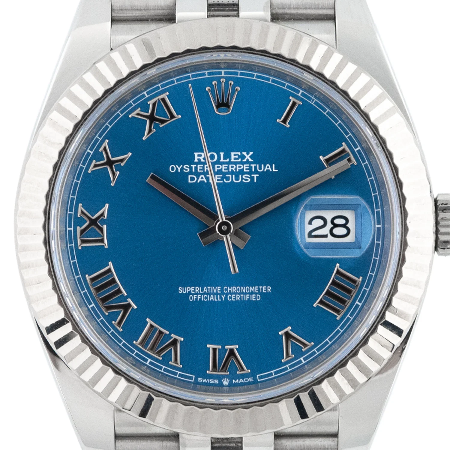 Datejust 41mm Azzurro Dial Oman Khanjar Delivery 2019 Jubilee - 126334 - Image 2