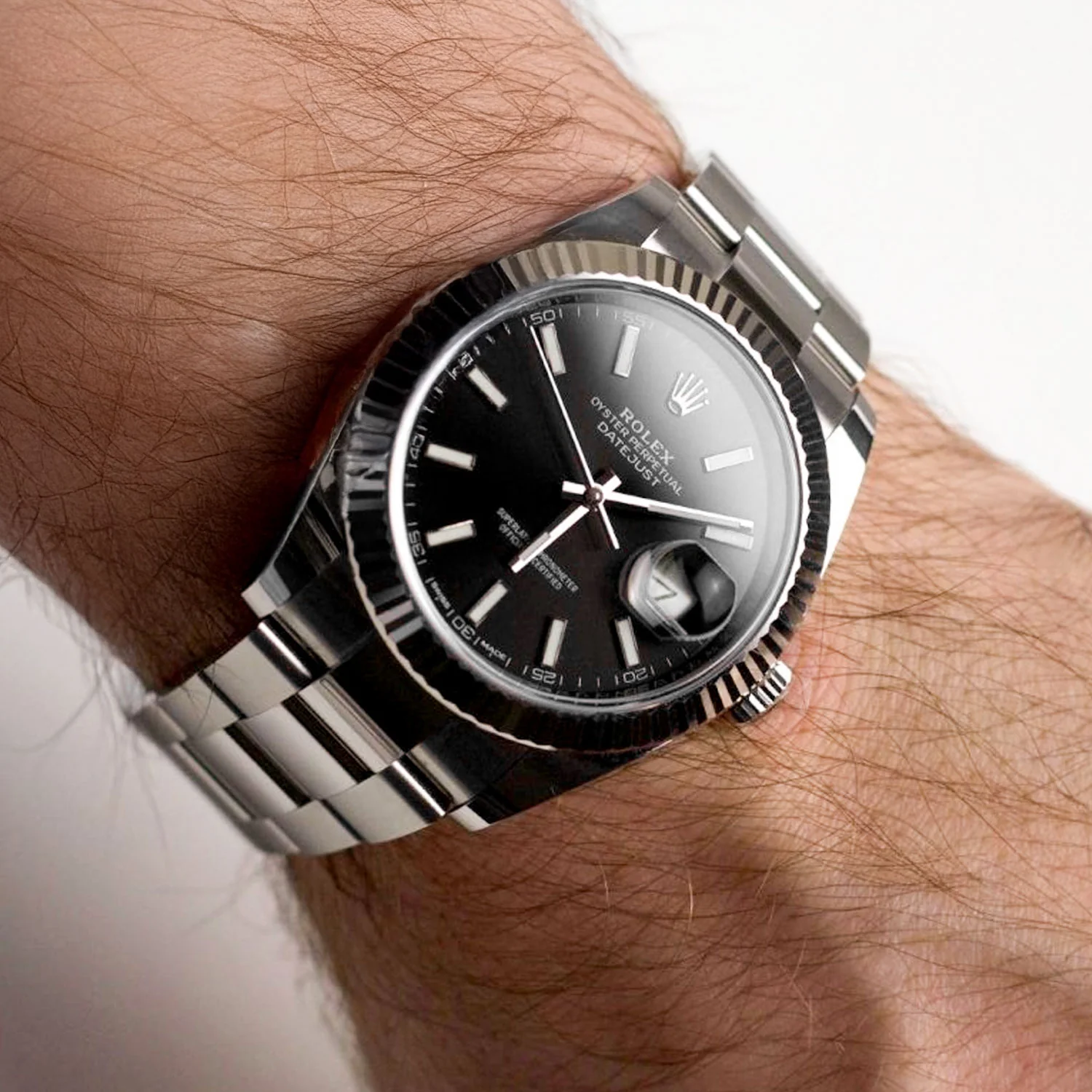 Datejust 41mm Black Dial Full Set LC100 2025 Oyster - 126334 - Image 5