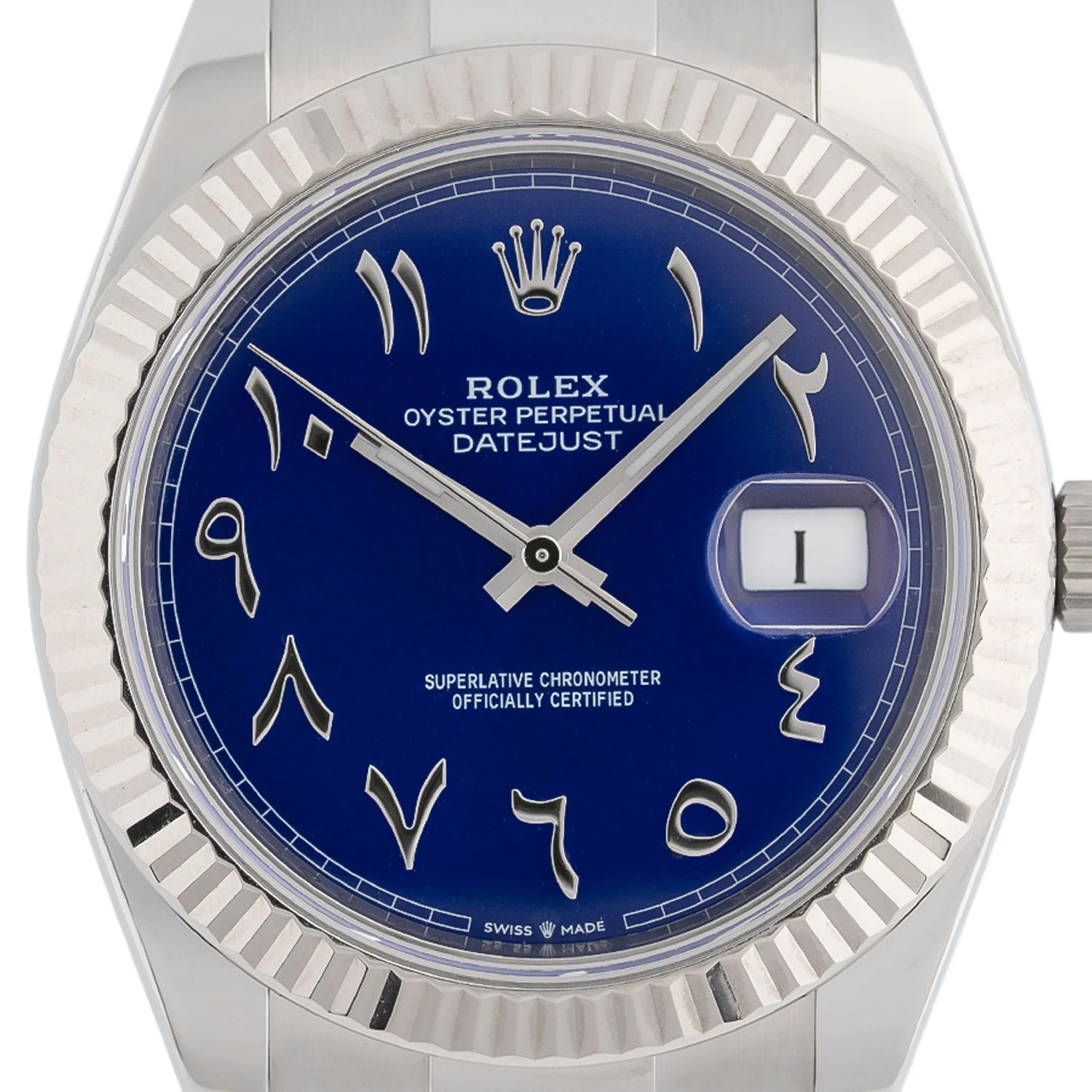 Datejust 41mm Blue Arabic Dial 2019 Oyster - 126334 - Image 2