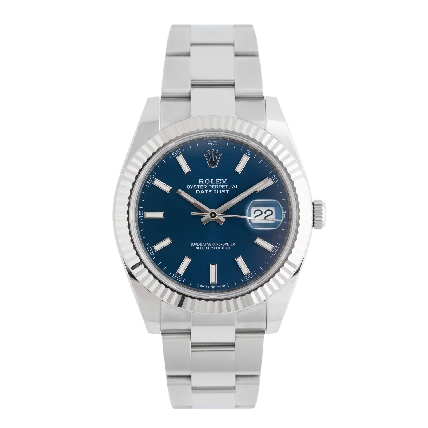 Datejust 41mm Blue Dial 2019 Oyster - 126334