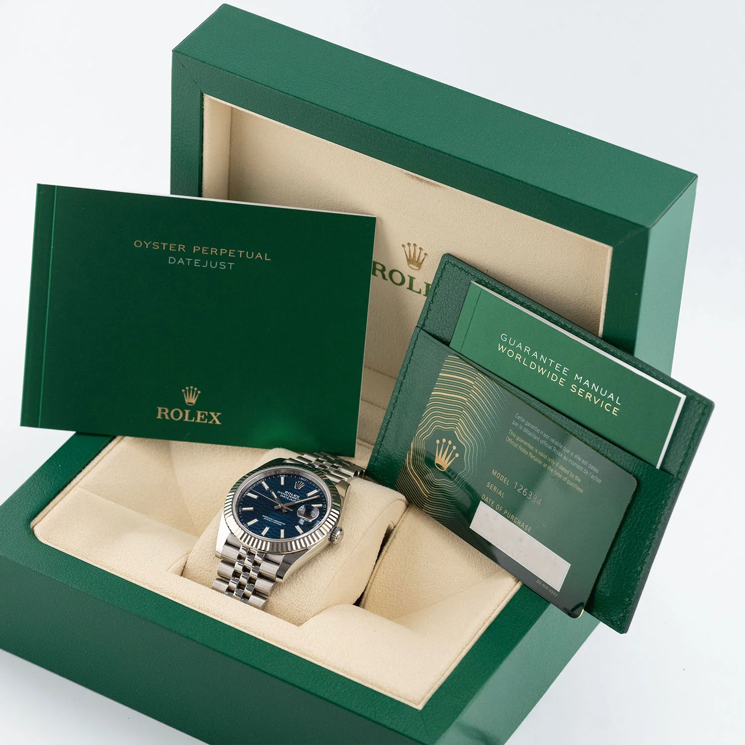 Datejust 41mm Blue Motif Dial 2022 Jubilee - 126334 - Image 5