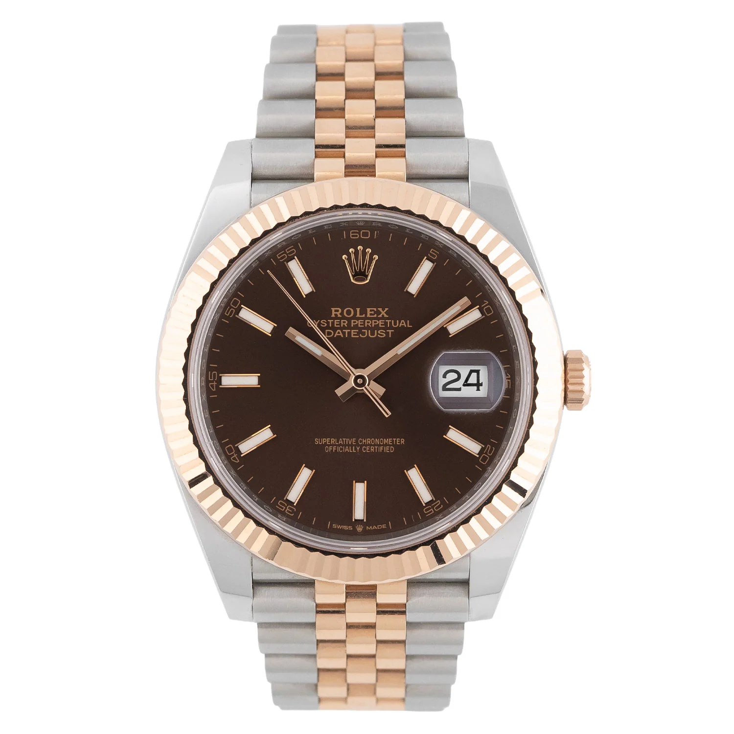 Datejust 41mm Chocolate Dial 2025 Jubilee - 126331