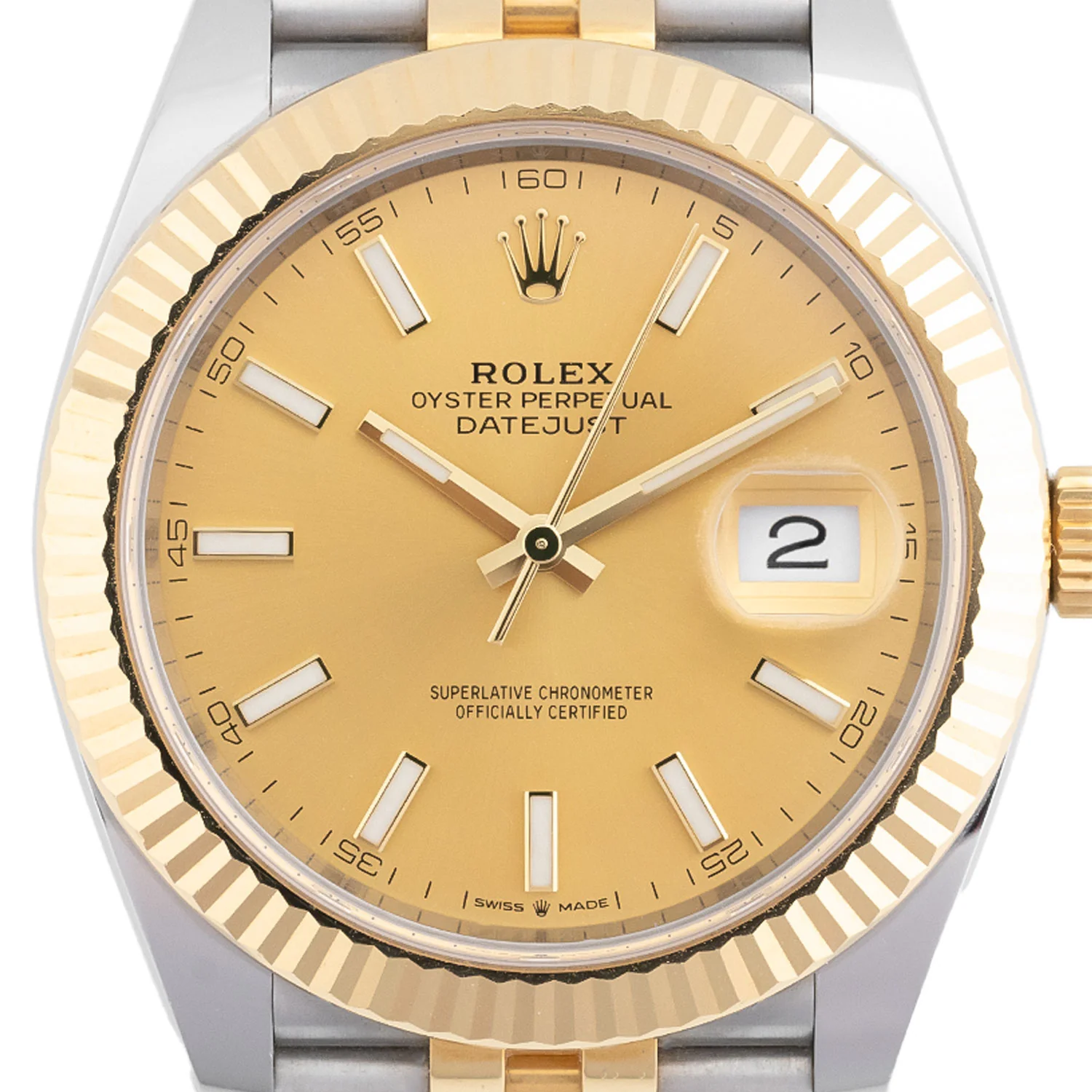 Datejust 41mm Golden Dial Unworn 2026 Jubilee - 126333 - Image 2